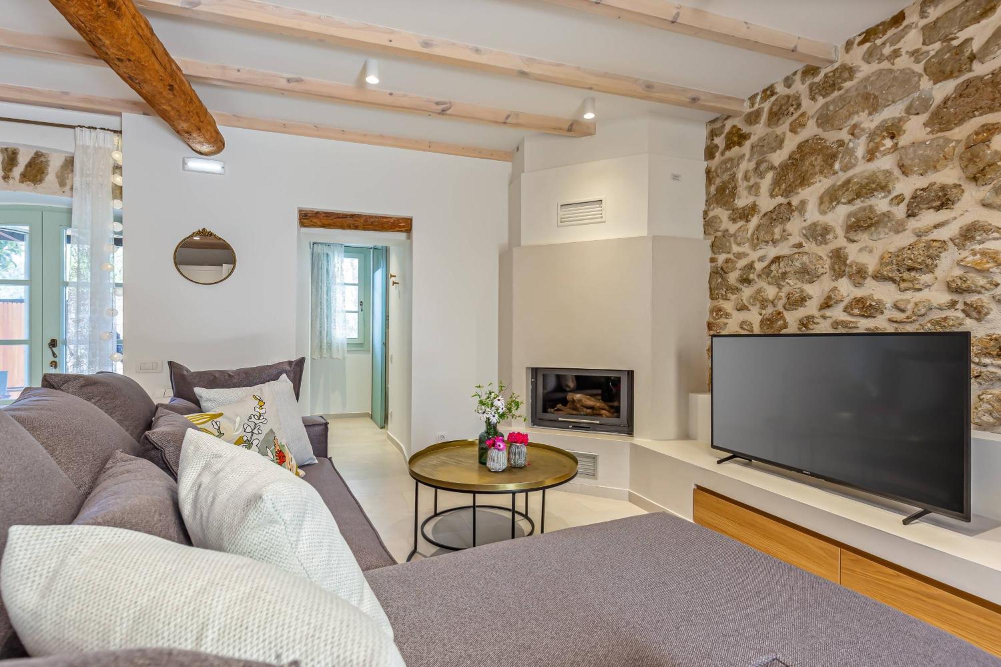 Courtyard Cottage Corfu Lákones Exterior foto