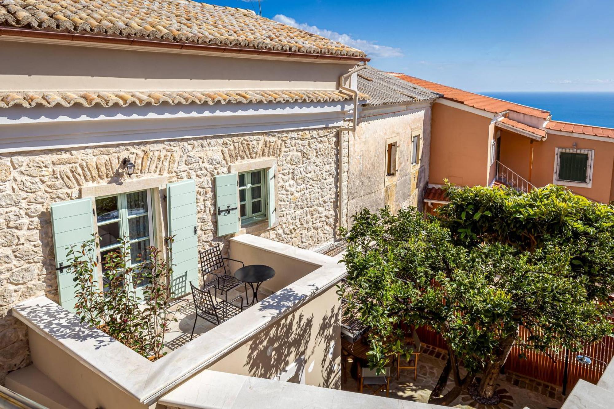 Courtyard Cottage Corfu Lákones Exterior foto