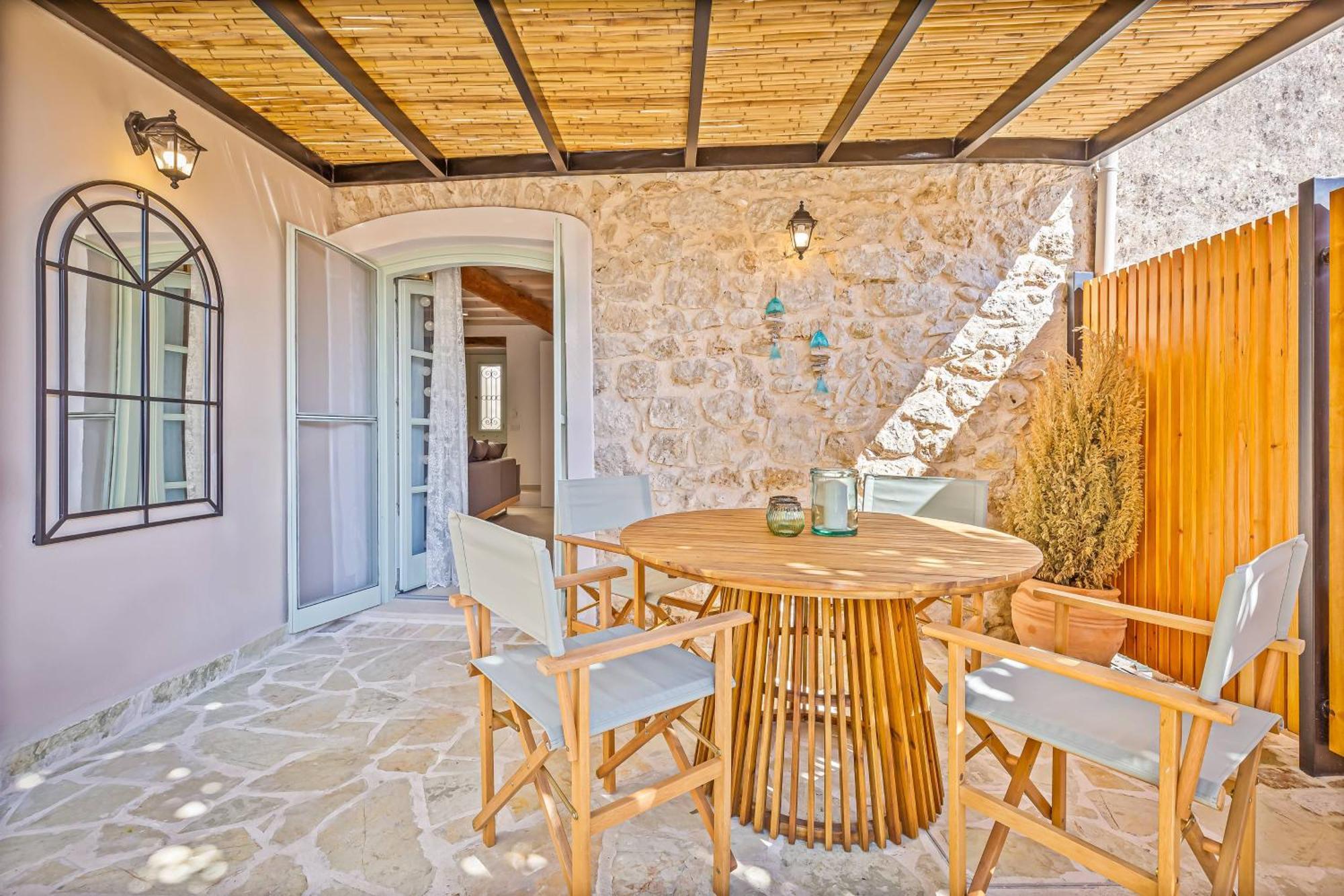 Courtyard Cottage Corfu Lákones Exterior foto
