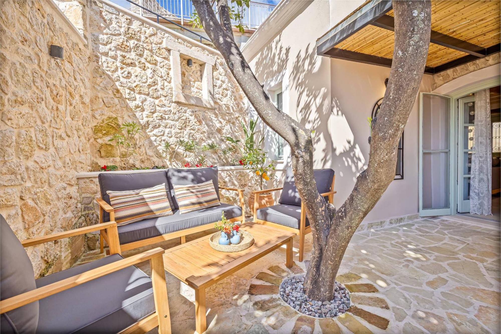 Courtyard Cottage Corfu Lákones Exterior foto